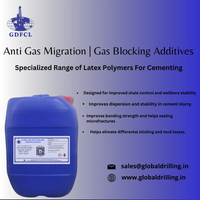 anti gas migration | gas blocking additives 